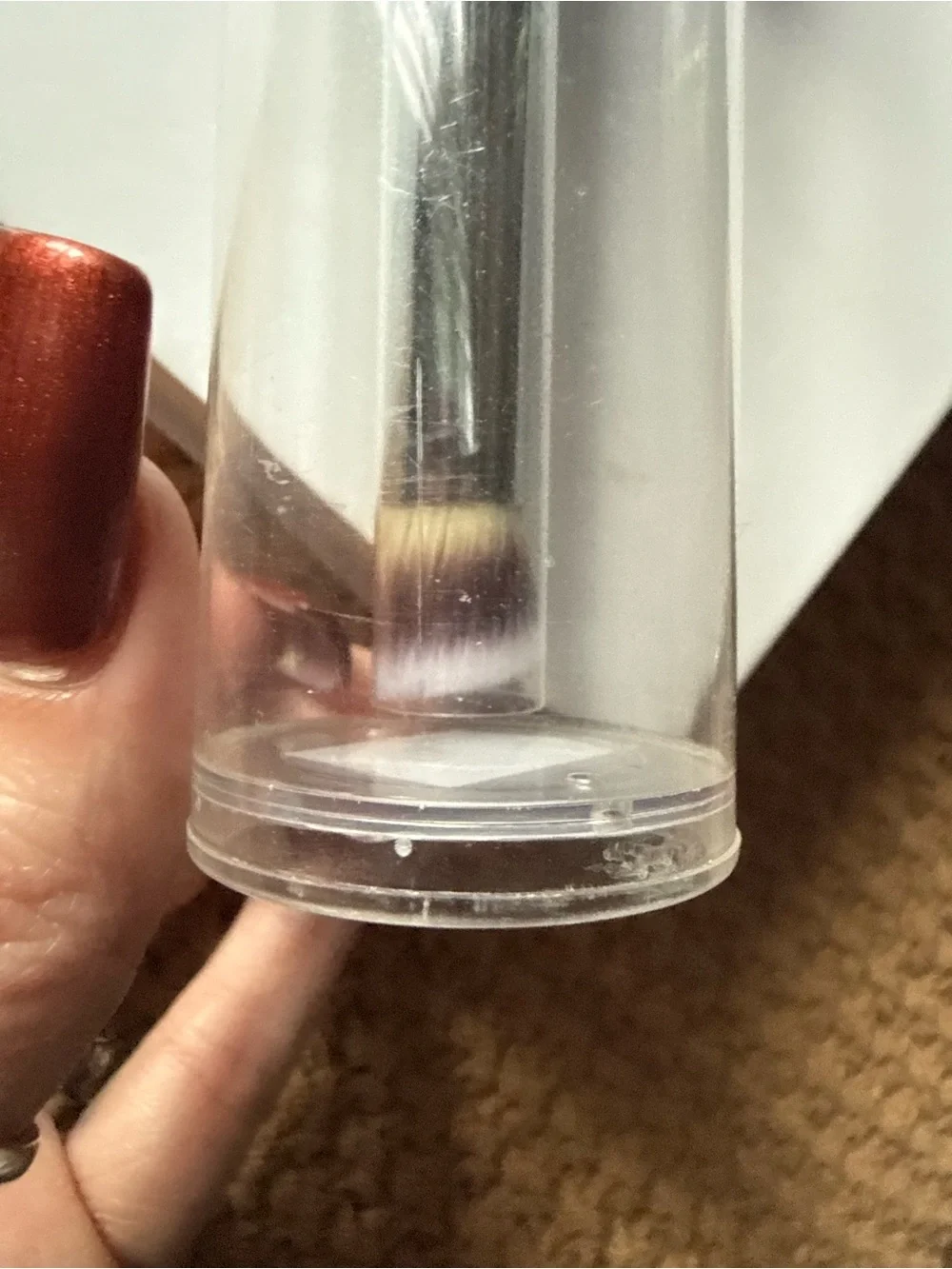 it cosmetics Dual-Ended Makeup Brush in Black and White